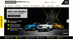 Desktop Screenshot of mikona.cz